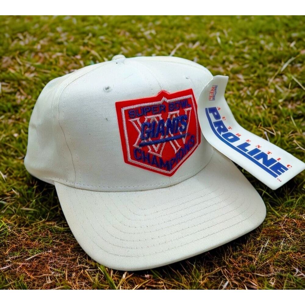 New York Giants Super Bowl XXV Champions Pro Line Snapback Hat NWT Vintage